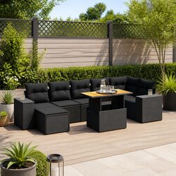 Versatile 8-Piece Sofa Set for Any Outdoor Setting