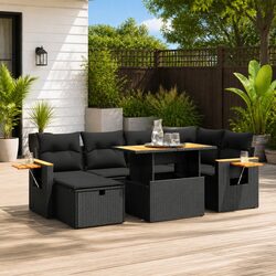 Practical 7 Piece Garden Sofa Set for Your Outdoor Needs
