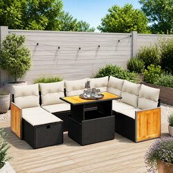 Versatile 8-Piece Garden Sofa Set for Any Outdoor Occasion