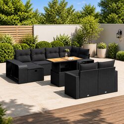 11-Piece Garden Sofa Set for Various Outdoor Spaces