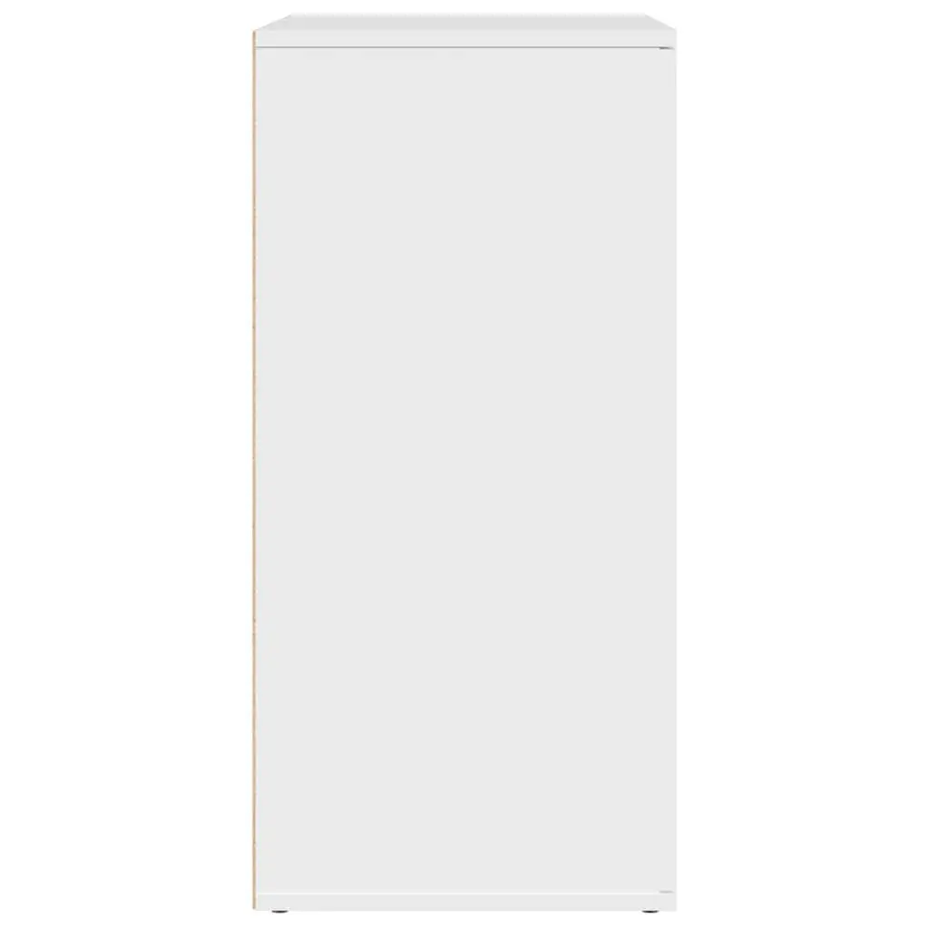 Sideboard Cabinet 2 pcs White 79x38x80 cm Storage Buffet Engineered Wood