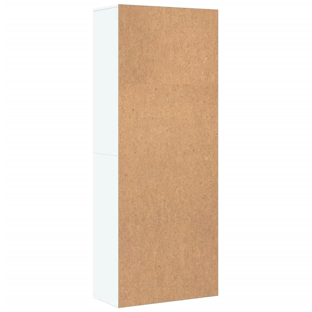 Storage Cabinet Highboard White 70x35x180 cm Engineered Wood Tall Cupboard