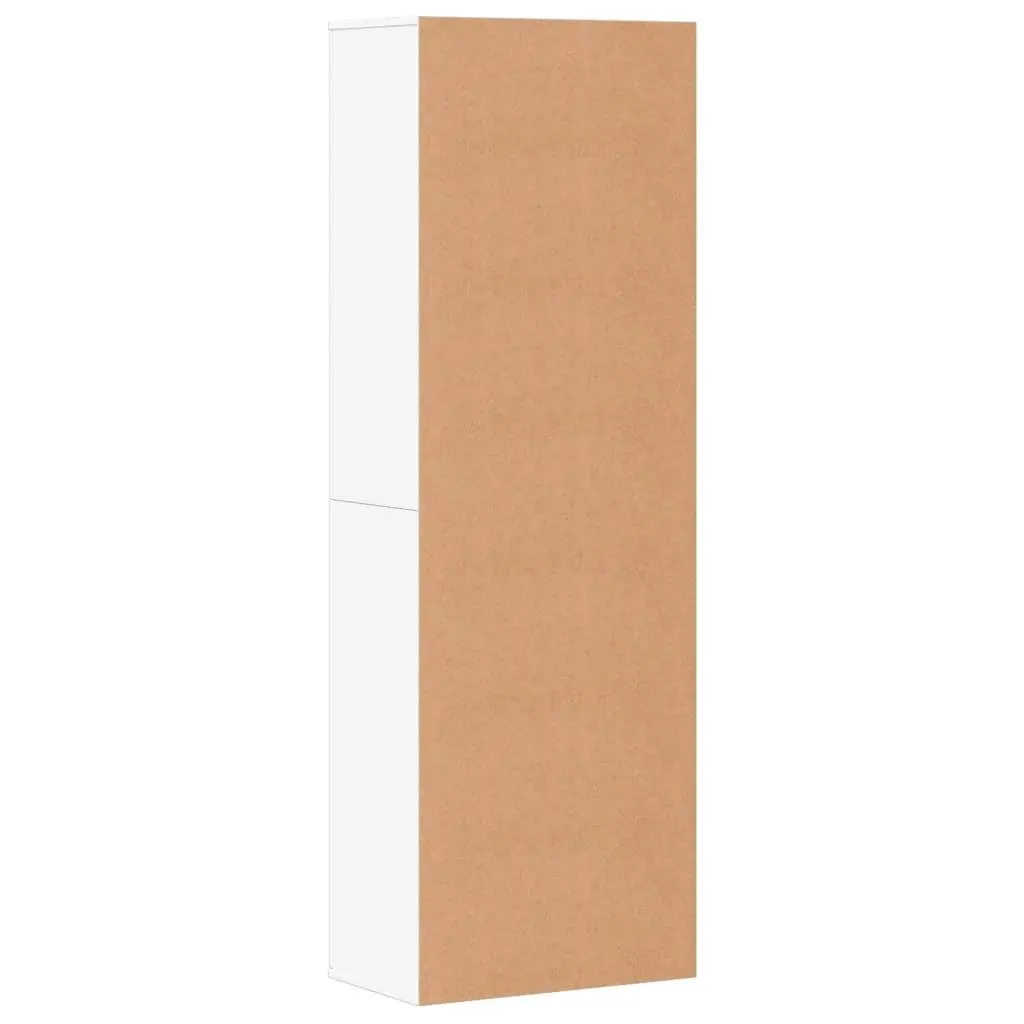 Highboard Storage Cabinet White 60x35x180 cm Engineered Wood Living Room