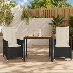 Practical Bistro Set for Gardens and Balconies