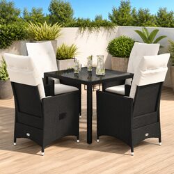 Perfect for Patio: 5 Piece Outdoor Dining Set