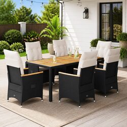 7-Piece Garden Dining Set: Perfect for Backyard Gatherings