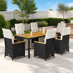 Versatile 7-Piece Bistro Set for Any Outdoor Space