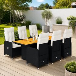 7 Piece Outdoor Bistro Set for Any Space