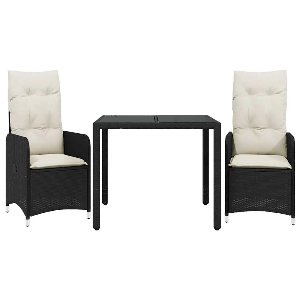 Bistro Set for Outdoor Use, 3 Pieces