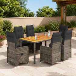 7-Piece Garden Bistro Set for Enjoying Outdoors
