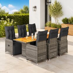 Practical 7 Piece Bistro Set for Any Outdoor Space