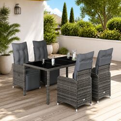 Practical 5 Piece Bistro Set for Your Outdoor Needs
