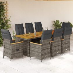 9 Piece Bistro Set for Your Garden or Balcony
