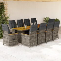 11-Piece Garden Bistro Set for Outdoor Gatherings