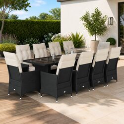 Functional 11-Piece Bistro Set for Outdoor Use