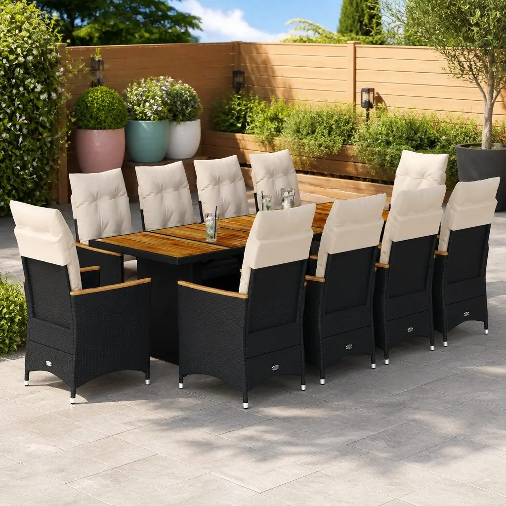 11-Piece Bistro Set for Outdoor Living