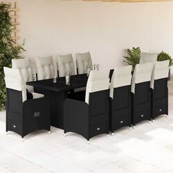 Ideal 11-Piece Bistro Set for Outdoor Living Spaces