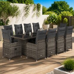 Versatile 11-Piece Bistro Set for Your Outdoor Needs