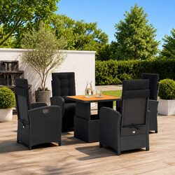 Practical 5 Piece Garden Set for Outdoor Gatherings