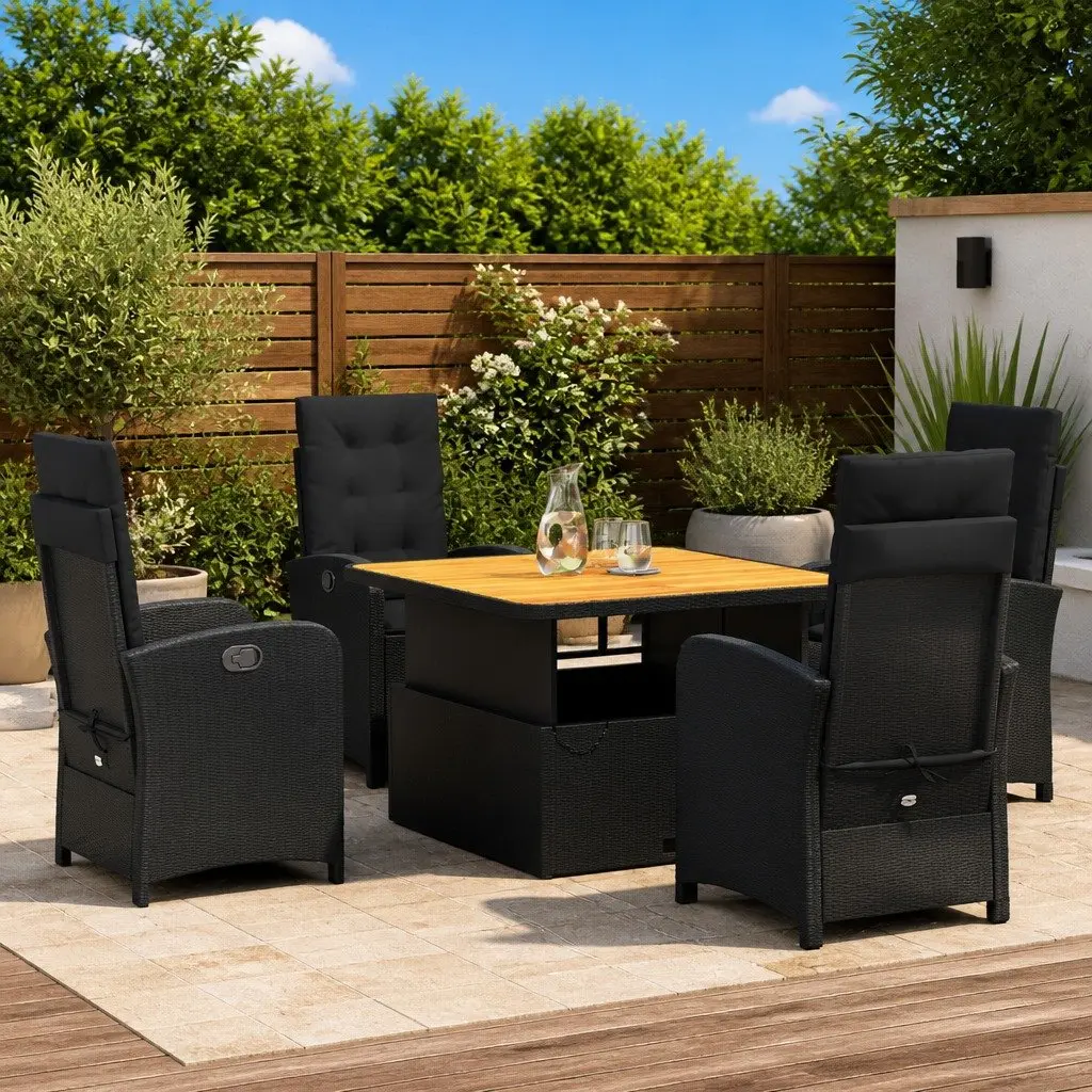 Outdoor Dining Made Easy with 5 Piece Dining Set