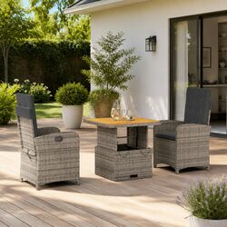 Versatile 3-Piece Outdoor Dining Set for All Occasions