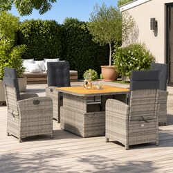 Practical 5-Piece Dining Set for Your Outdoor Living Area