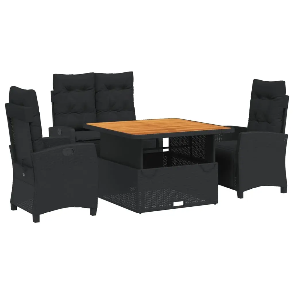 4 Piece Dining Set for Outdoor Use