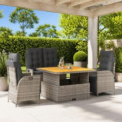 Practical 4 Piece Garden Set for Outdoor Living