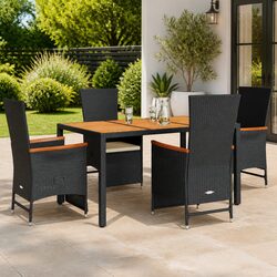 Versatile 5-Piece Dining Set for Your Outdoor Spaces