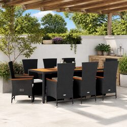 Functional 9 Piece Outdoor Dining Set for Your Space