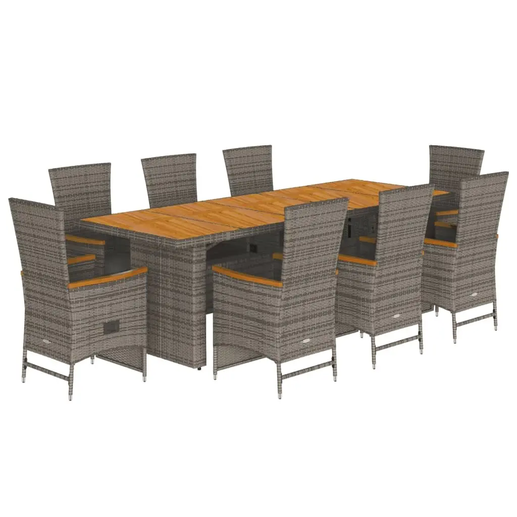 9 Piece Dining Set for Garden or Patio Use