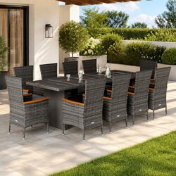Versatile 11-Piece Garden Dining Set for All Occasions