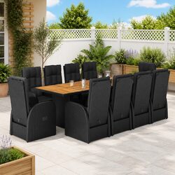 Ideal 11 Piece Dining Set for Your Garden or Patio