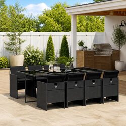 Ideal 9 Piece Dining Set for Outdoor Gatherings