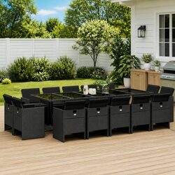 Versatile 15 Piece Outdoor Dining Set for Relaxing Spaces
