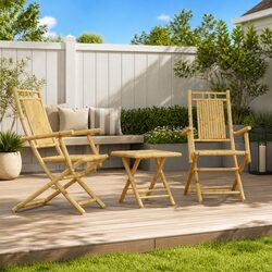 Functional 3 Piece Bistro Set for Your Outdoor Spaces