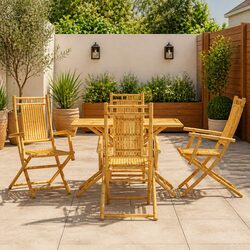 Versatile 5 Piece Outdoor Dining Set for Any Space