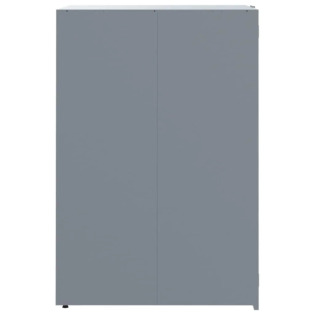 Grey Steel Shed for Wheelie Bins