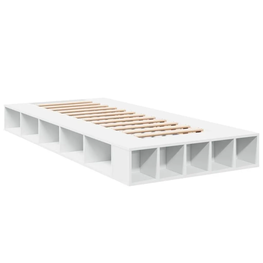 White Bed Frame 90x190 cm for Any Bedroom