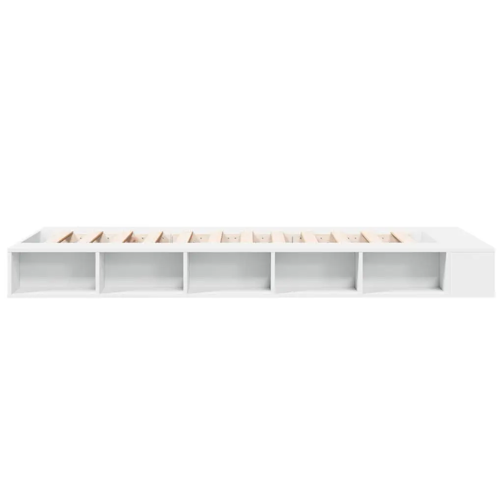 White Bed Frame 90x190 cm for Any Bedroom