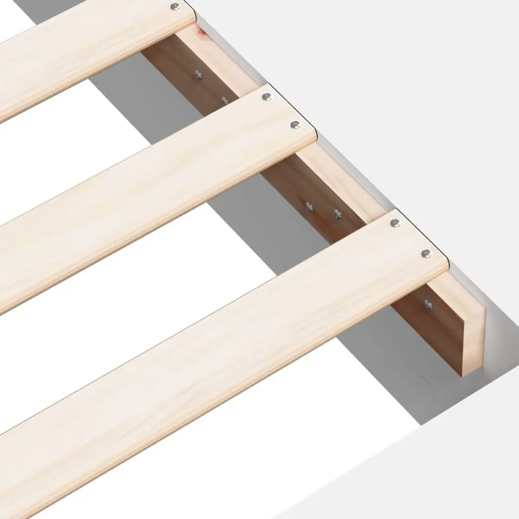 White Bed Frame 90x190 cm for Any Bedroom