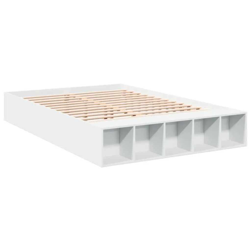White Bed Frame 150x200cm for Home Use