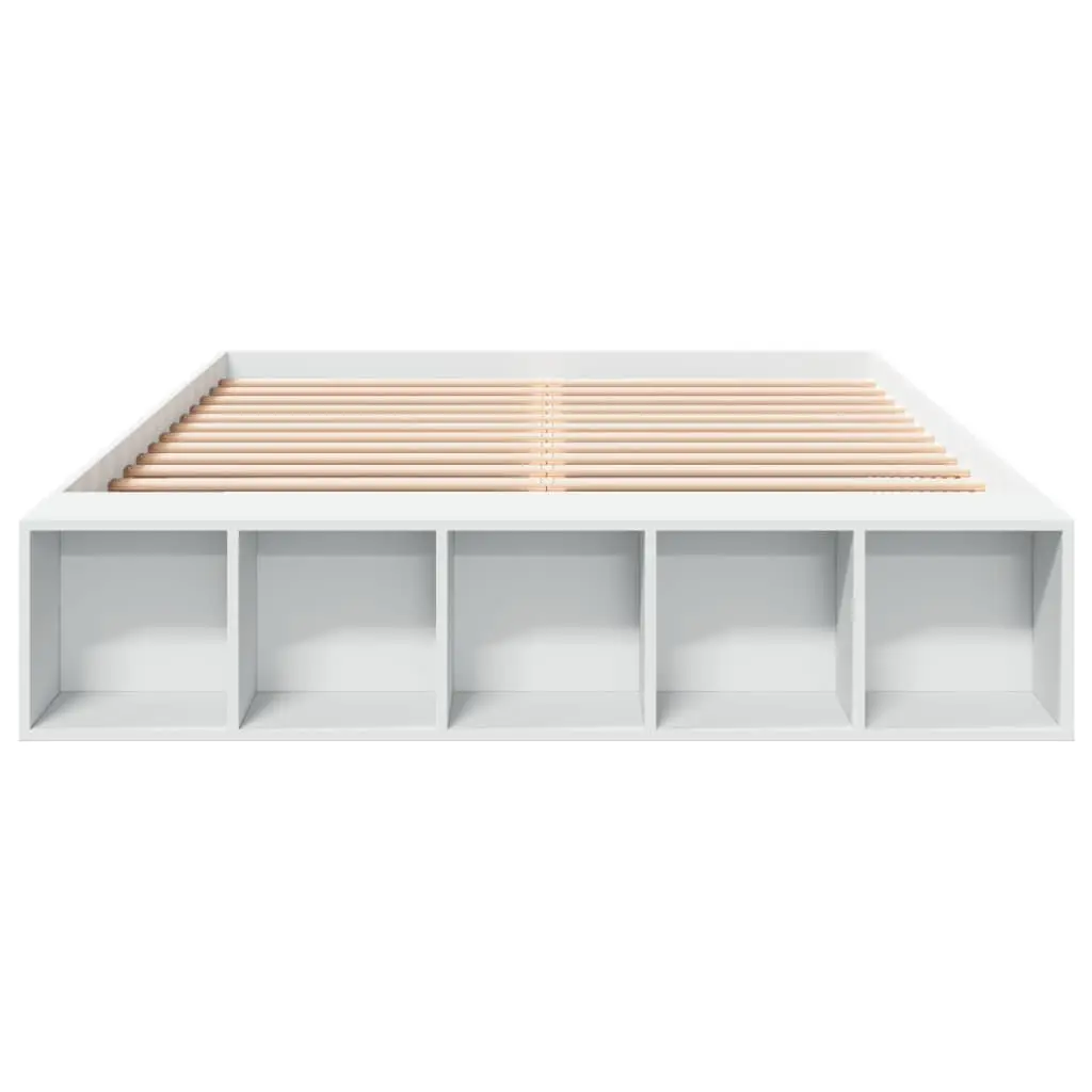 White Bed Frame 150x200cm for Home Use