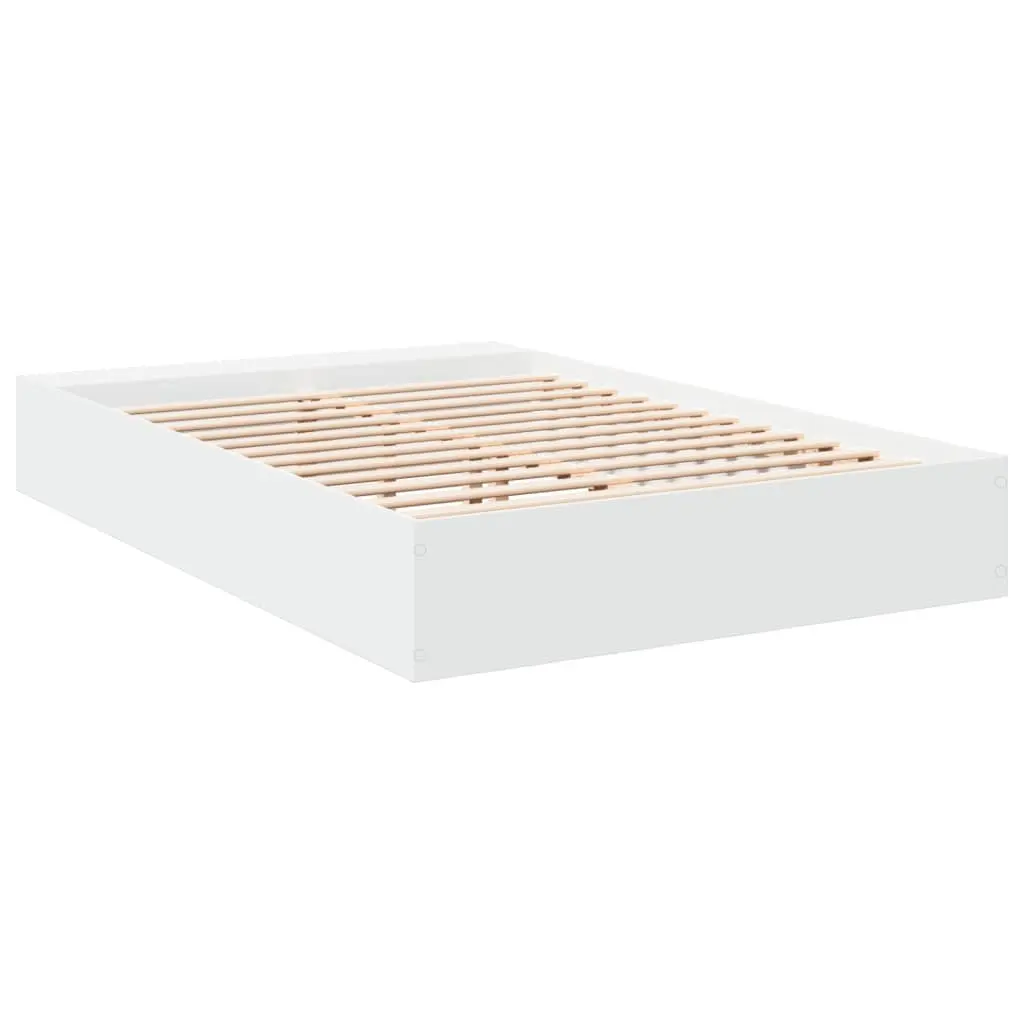 White Bed Frame 150x200cm for Home Use