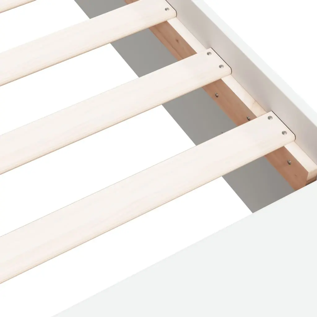 White Bed Frame 150x200cm for Home Use