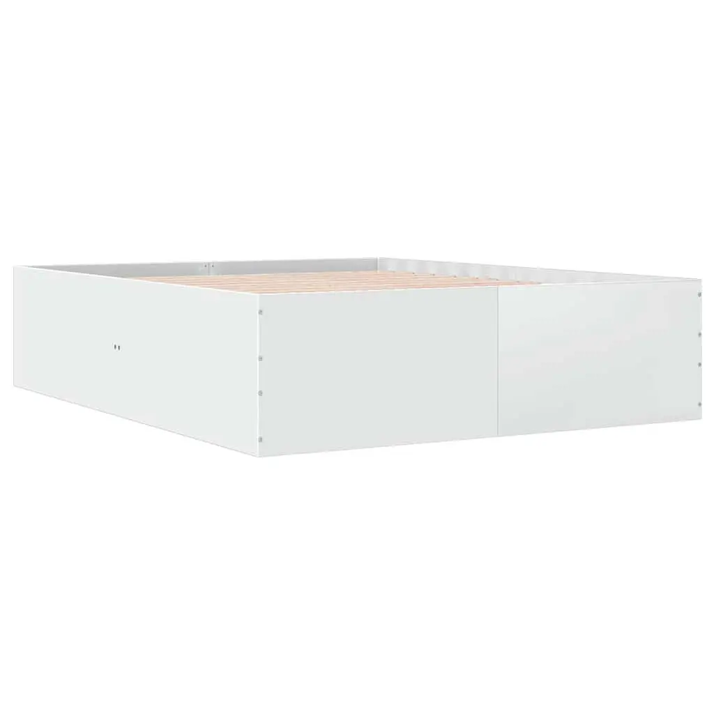 White Bed Frame 150x200 cm for Any Bedroom