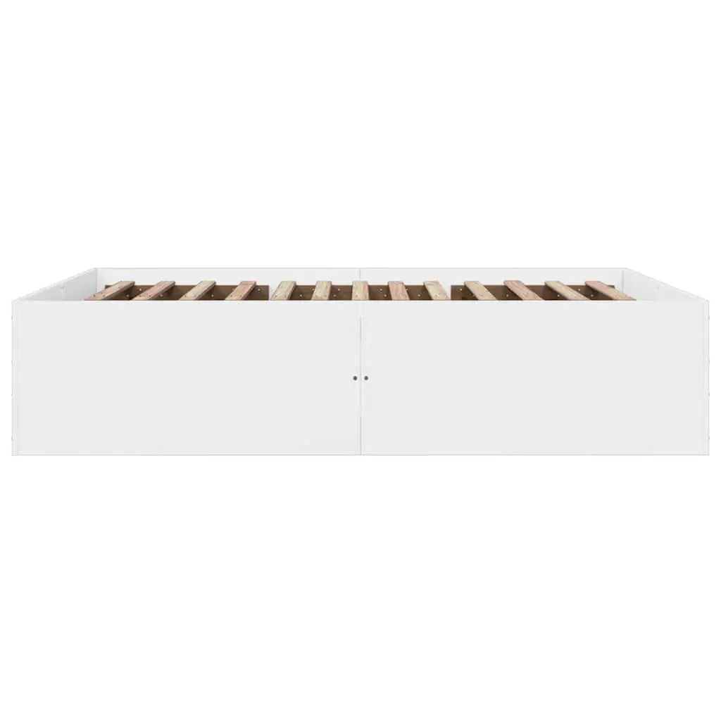 White Bed Frame 150x200 cm for Any Bedroom