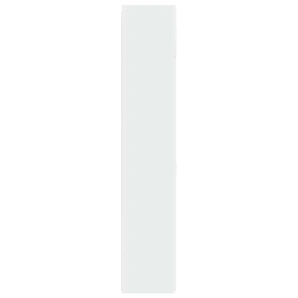Storage Cabinet White 70x42.5x225 cm Engineered Wood Tall Cupboard Unit