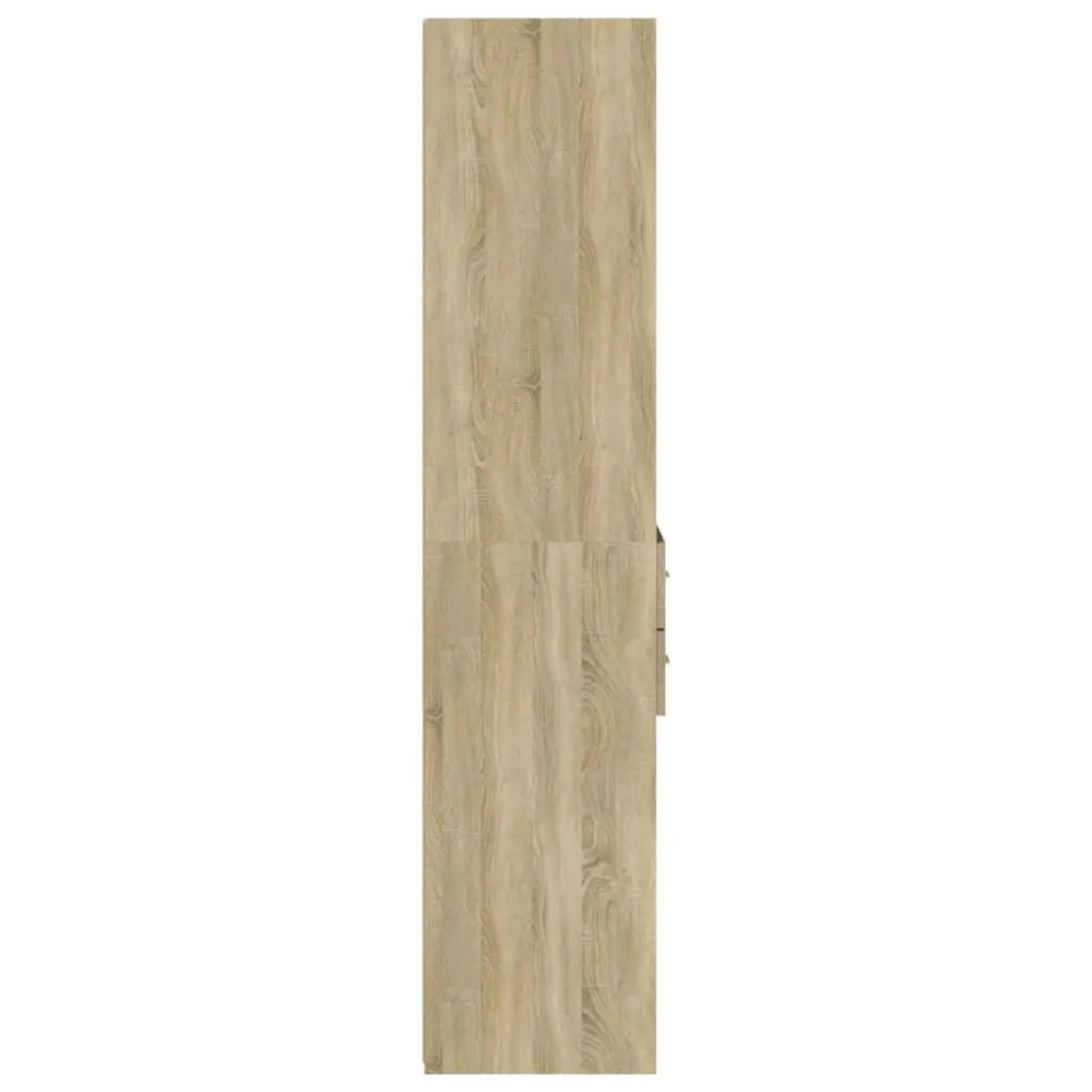 Highboard Sonoma Oak 40x42.5x185cm Engineered Wood Storage Cabinet Sideboa