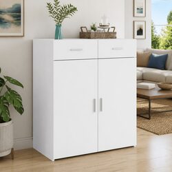 Practical White Sideboard for Everyday Storage Needs